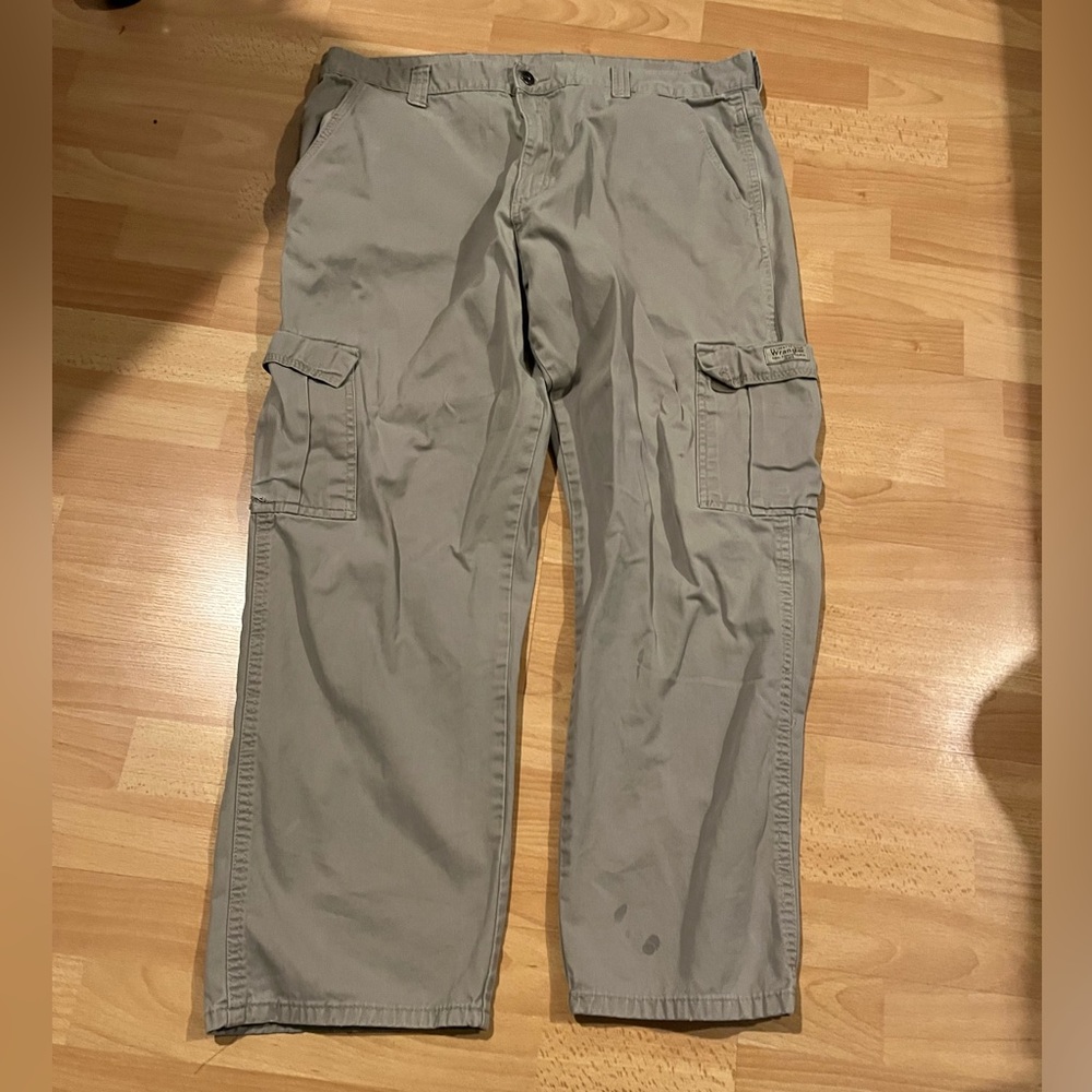 Vintage Wrangler Cargos Cream
